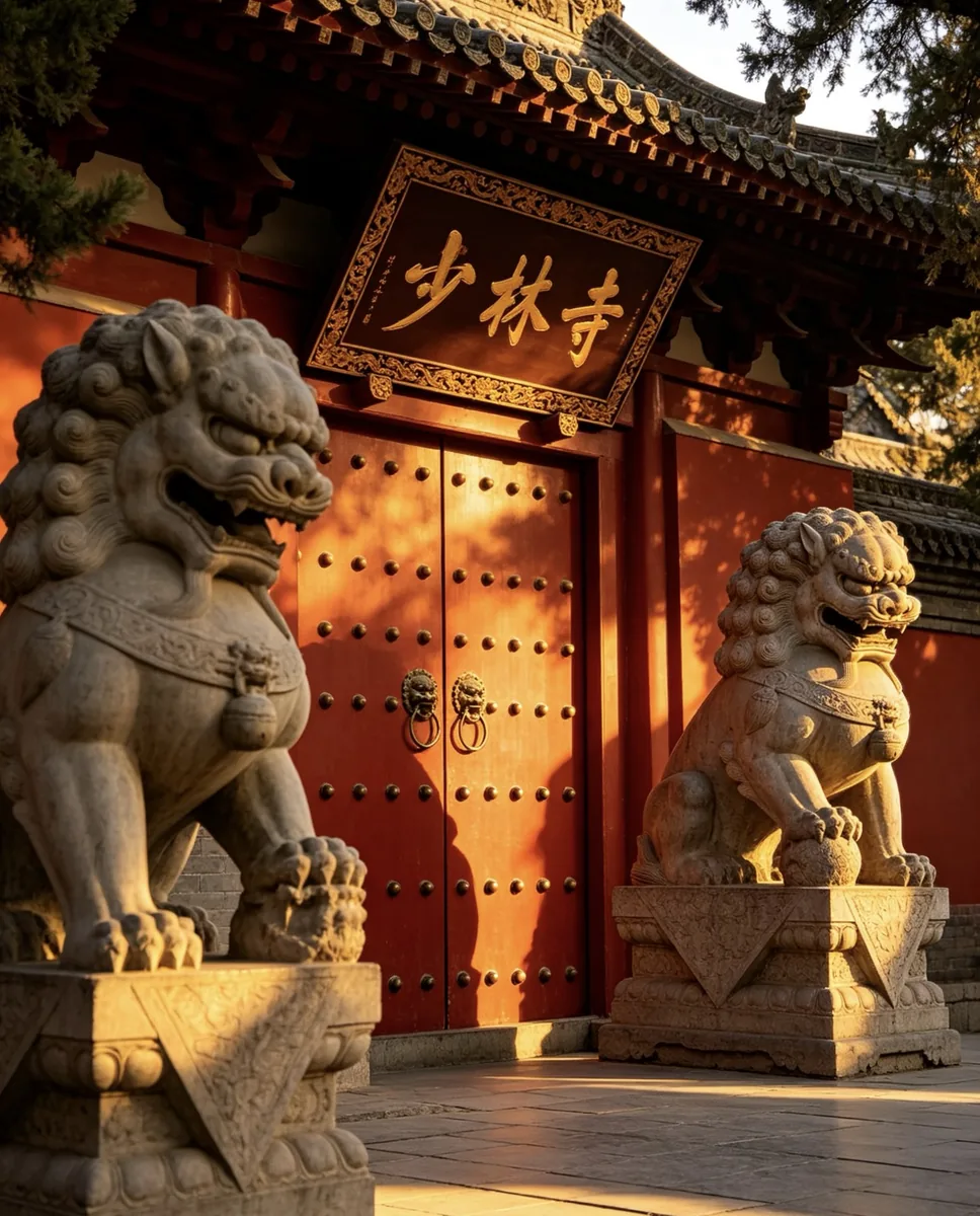 Shaolin in winter