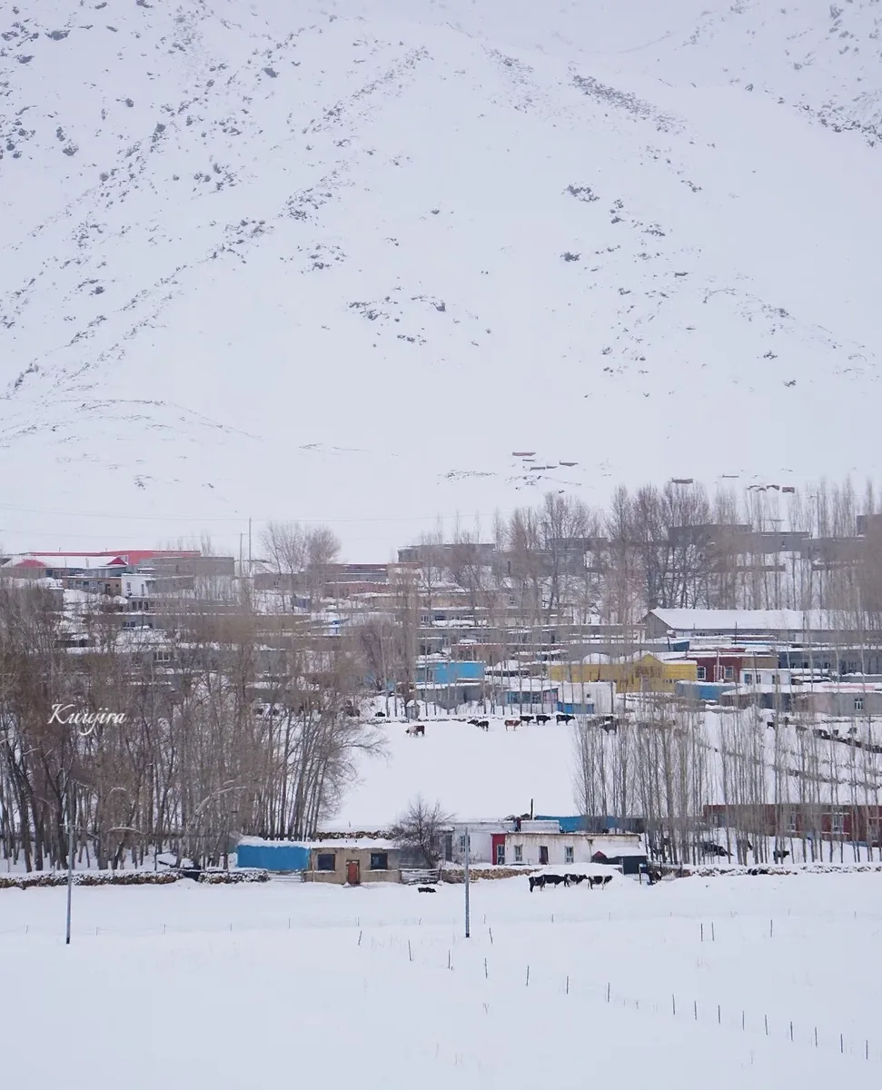 The fur-ski workshop in Altay