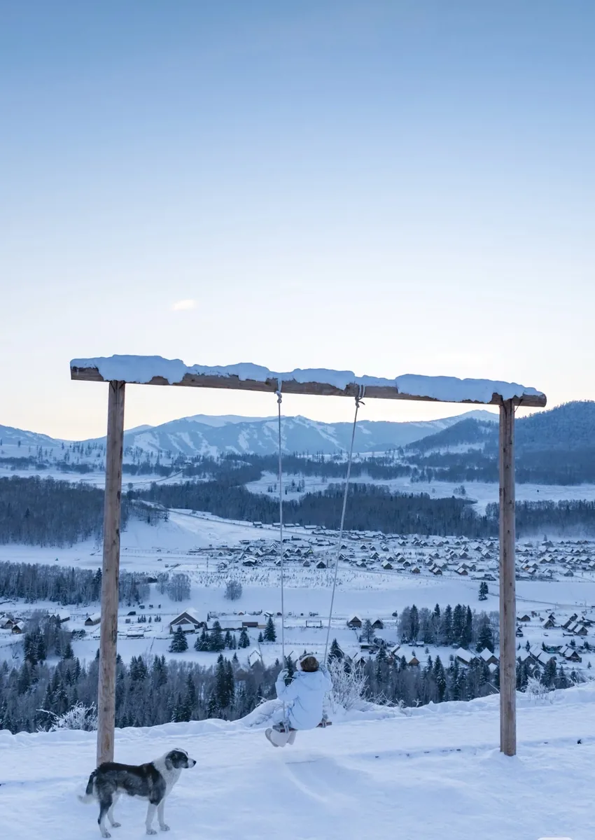 Hemu village at first light