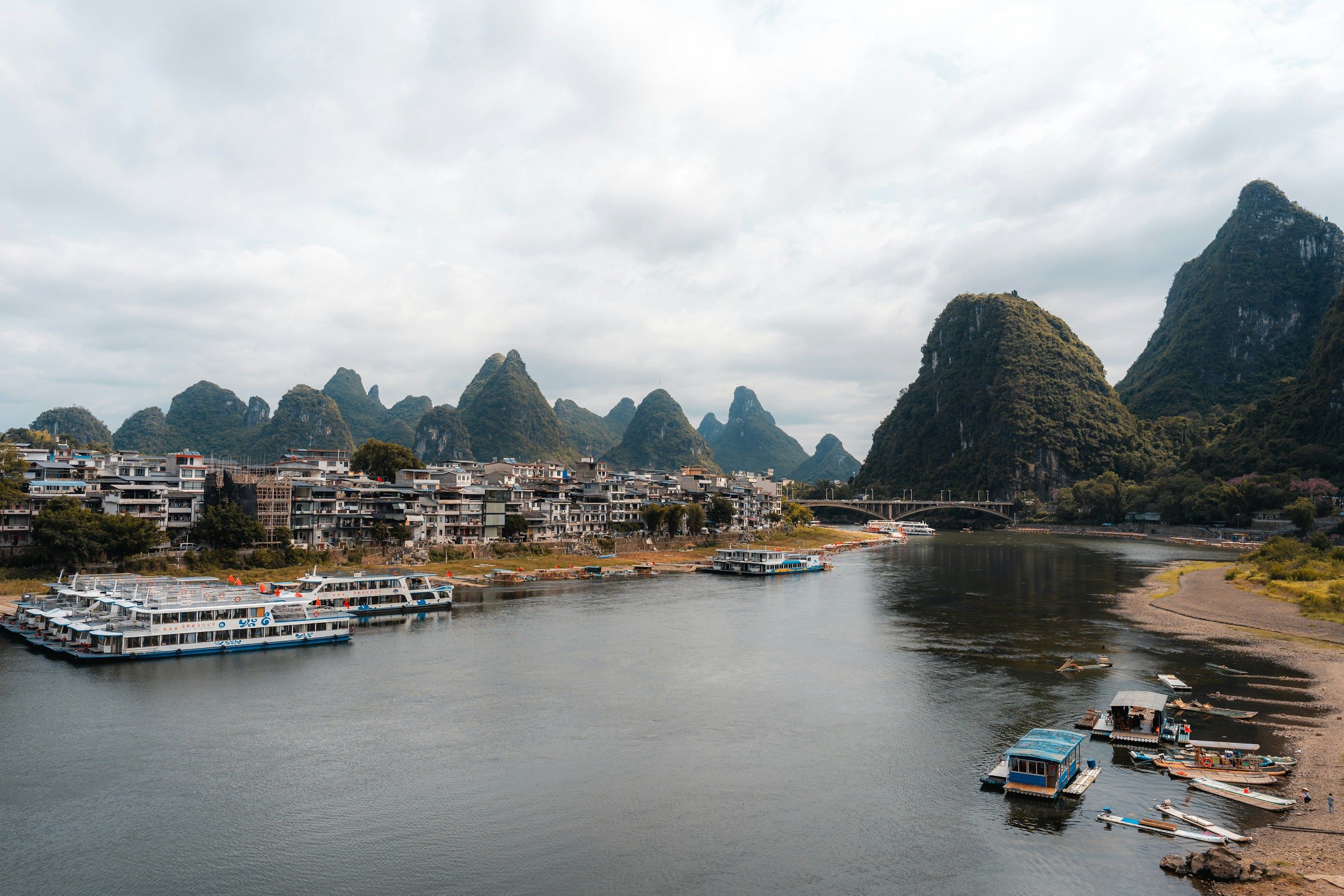 Li River karst landscape in Guilin