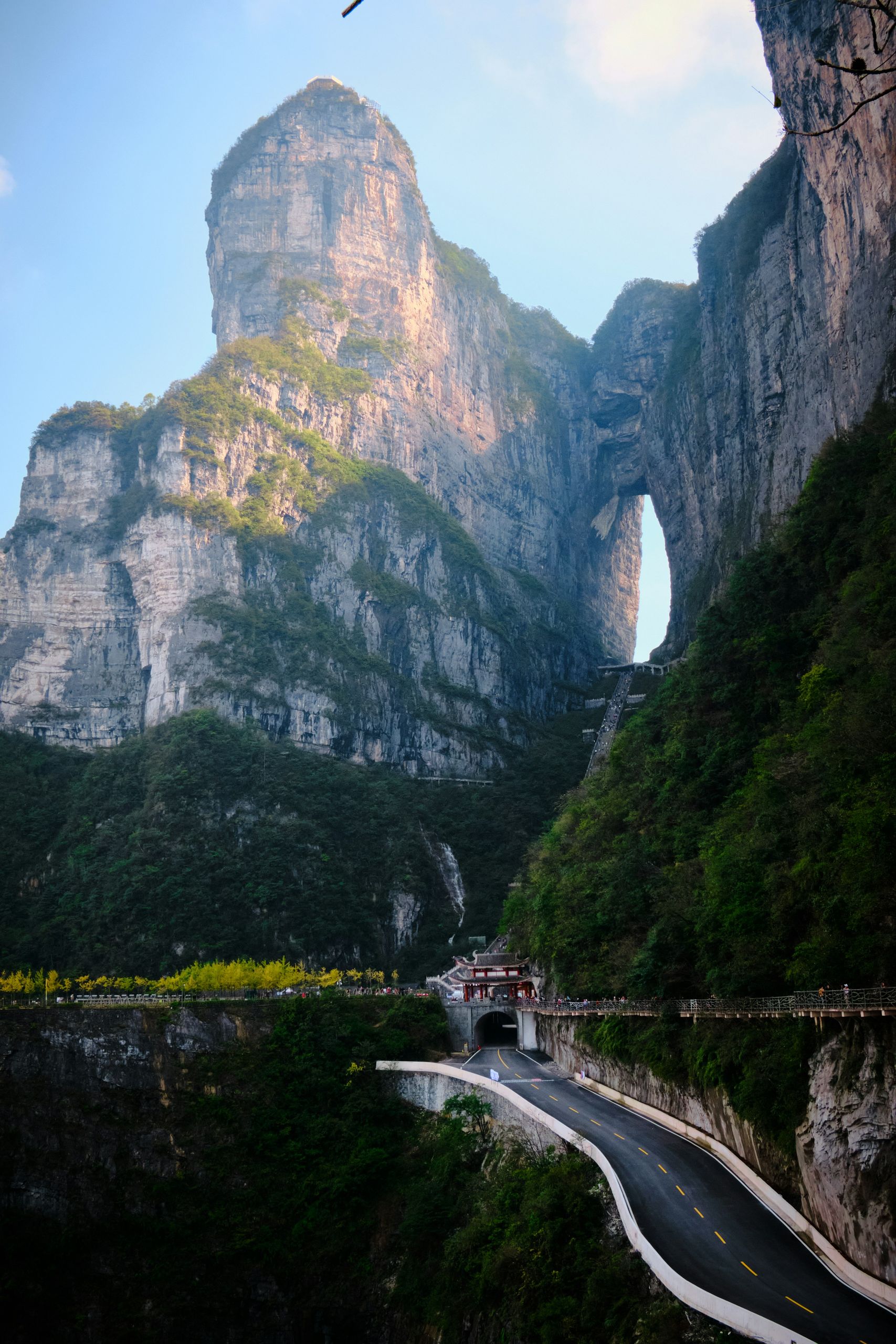 Tianmen Mountain arch