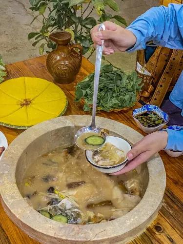 The Hearthside Stew: Naxi Stone-Pot River Fish