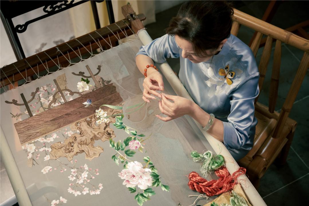Suzhou embroidery heritage craft