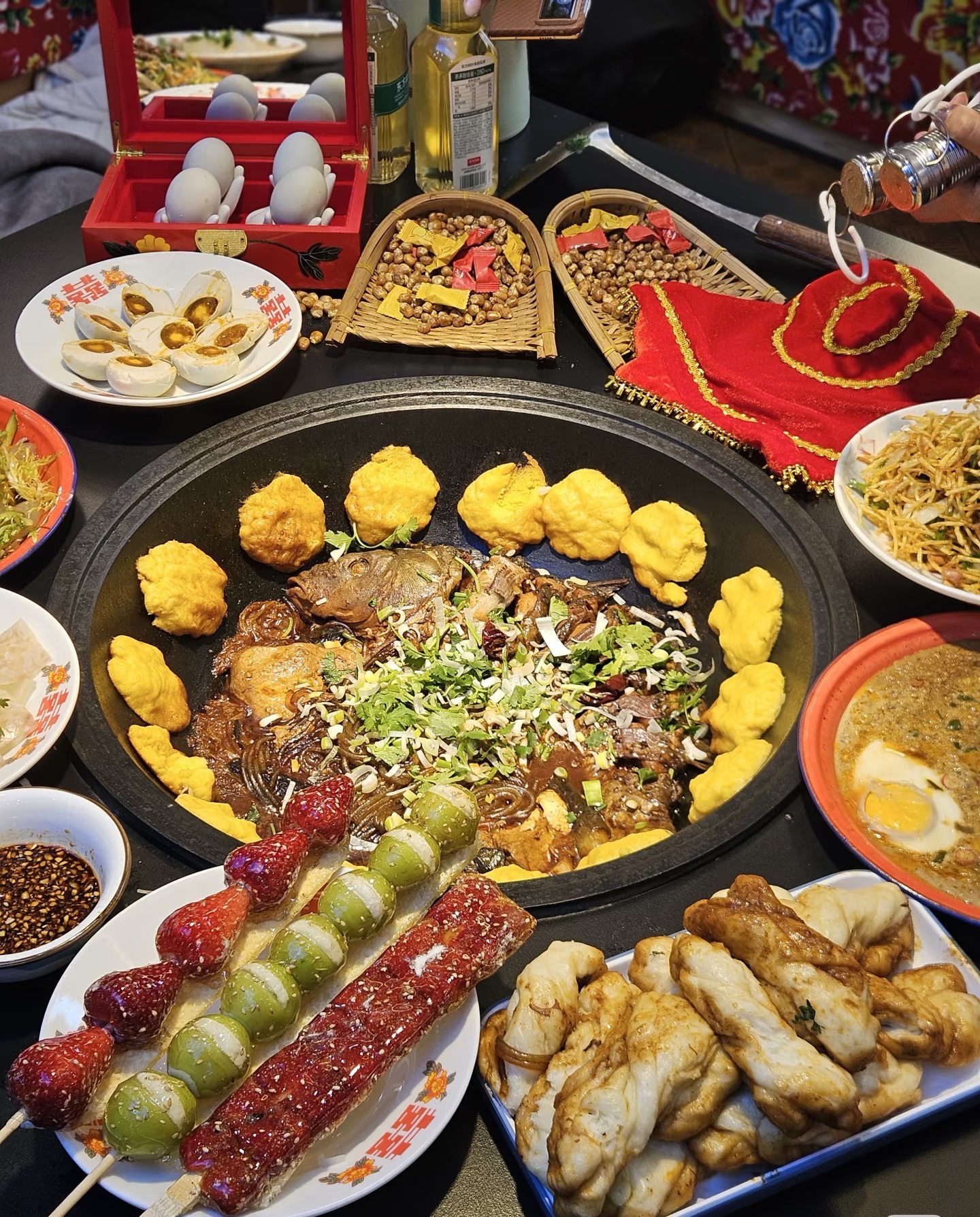 Northeast Chinese iron-pot stew and Harbin dishes